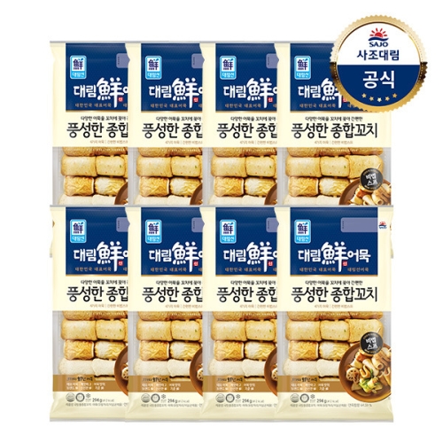 사조대림 대림선 풍성한 종합 꼬치 294g (8개)