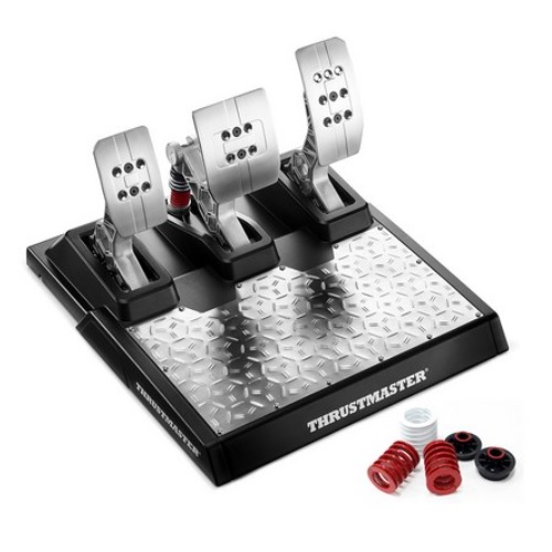 페라리 488 GT3 + T818 베이스 레이싱 휠 +T-LCM(3페달)_이미지