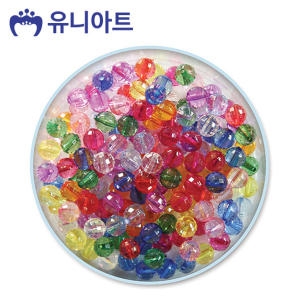  5000통 모양비즈 28번 크리스탈비즈 1cm P0000BFF