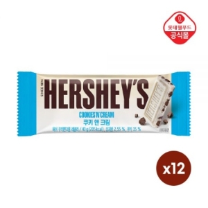 레귤러바 쿠키앤크림 40gx12개