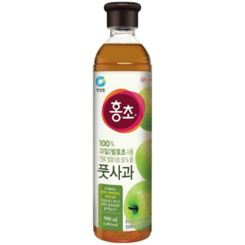 대상 청정원 홍초 풋사과 900ml (1개)_이미지