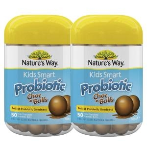 네이쳐스웨이 키즈 프로바이오틱 초코볼 50정 (2개)_이미지