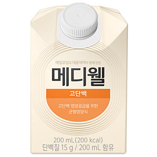 매일유업 메디웰 고단백 플러스 200ml (60개)