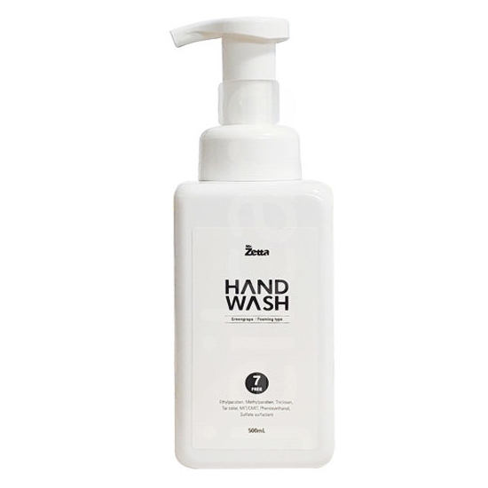 제타 포밍 순 핸드워시 청포도향 500ml (4개)_이미지
