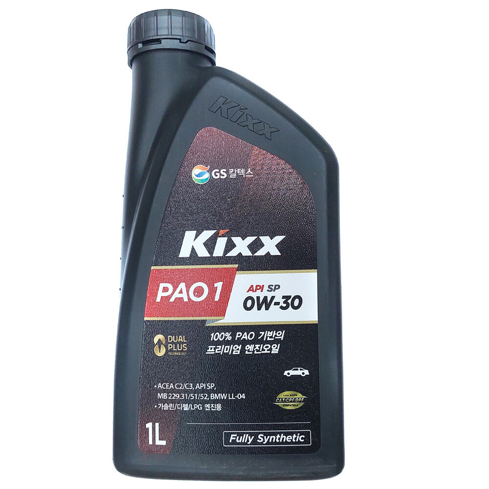 GS칼텍스 킥스 파오 100 0W30 1L (10개)_이미지