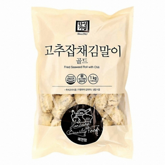 한성기업 한성/식자재 분식 고추잡채 김말이골드1kg 튀김_이미지