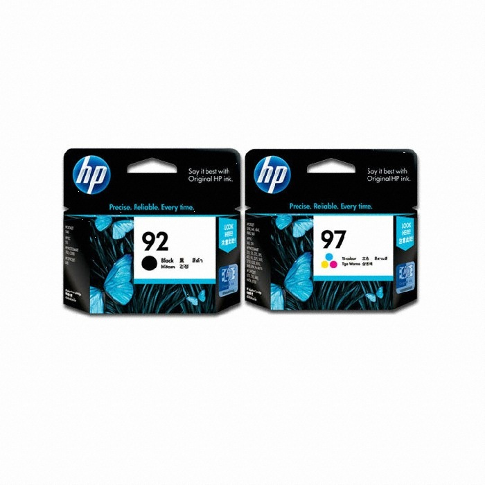 HP 정품 92 (C9362WA), 97 (C9363WA) 세트_이미지