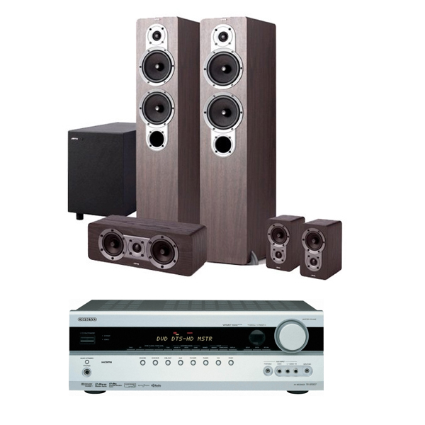 야모 S426 5.1채널 + 온쿄 AV리시버 (TX-SR507)