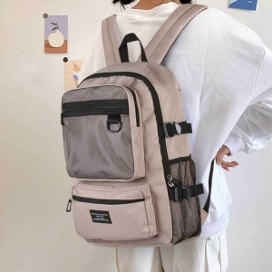 알티피아 W8086D9  캐주얼 학생 백팩 새학기 선물 메쉬포켓 가방 공용_이미지