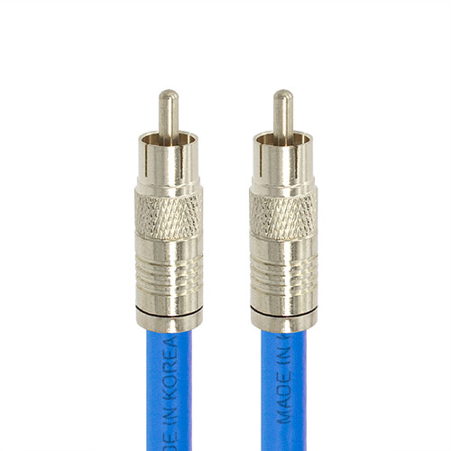 탑라인에이치디 솔탑 디지털 75옴 코엑셜 RCA 블루 TV 동축 케이블 (SOLTOP-653, 20m)_이미지