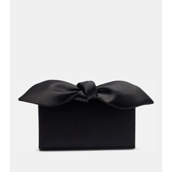 아쿠아주라 Bow Tie 미니 새틴 클러치 P01123708_이미지