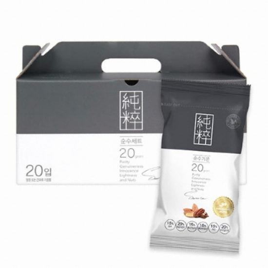 산과들에 순수가온 선물세트 20g 20개입 (4개)