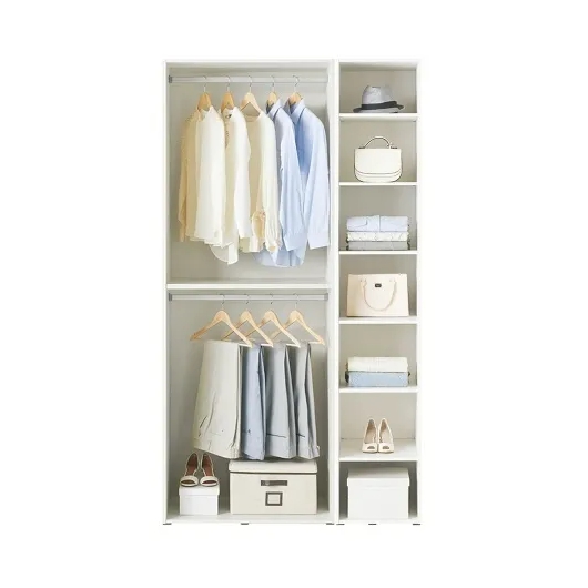 한샘 샘베딩 클로즈 선반형 옷장세트 1200_이미지