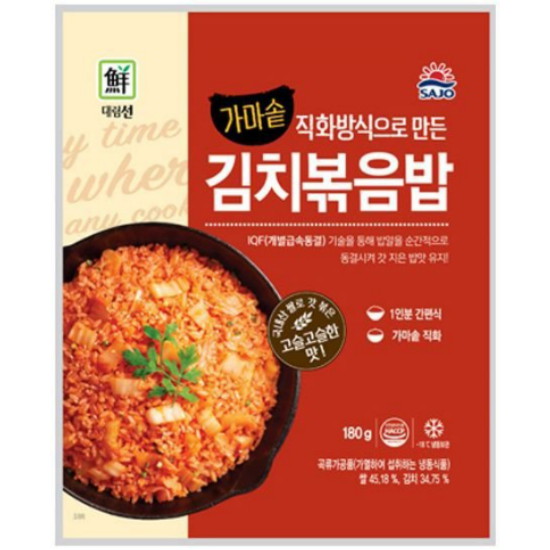 사조대림 대림선 가마솥 김치볶음밥 180g