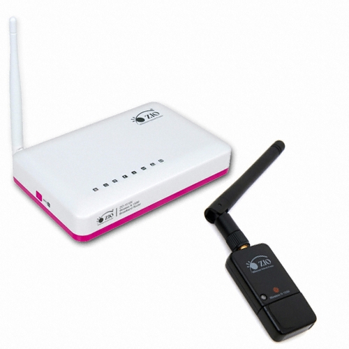 Bless ZIO 1510N 공유기 패키지 (+ 1550NU USB 2.0 무선랜카드)_이미지