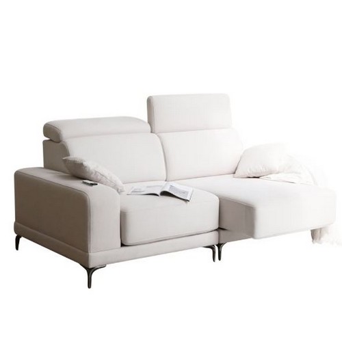 비알프렌드 누보 3세대 슬라이딩 모션 메리 원단 패브릭 소파 3인용_이미지