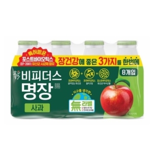 동원F&B 소와나무 비피더스 명장 사과 125ml (8개)_이미지