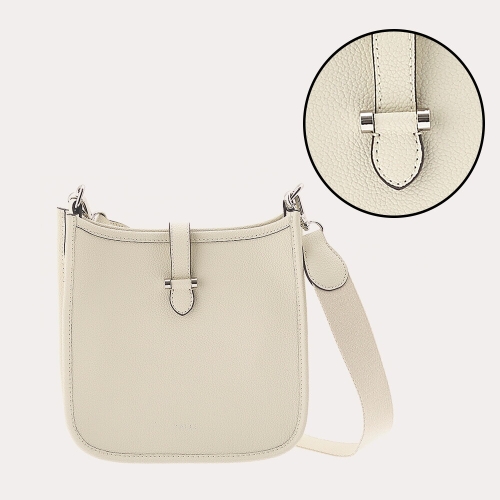 탈리 천연소가죽 리브 라운드 숄더백 아이보리 TM7CCS009IVOF_이미지