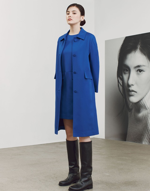 LF 닥스레이디스 단색 울 코트 DLCO4D803B2