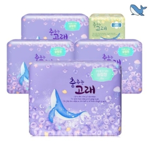 꿈꾸는고래 춤추는고래 매직에어쿠션 슬림 오버나이트 18개