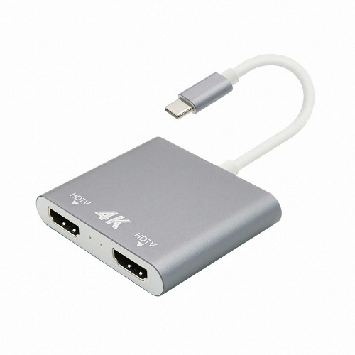 라이트컴 COMS Type C to HDMI 듀얼 컨버터 (FA703)_이미지