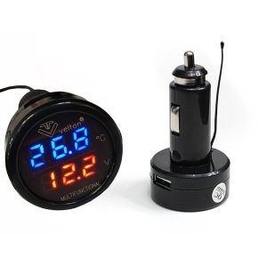 Velton 3IN1 볼트메타 시거잭 충전기 VT-C3IN1_이미지
