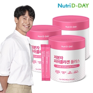 뉴트리디데이 저분자 피쉬콜라겐 플러스 90포 (3개)_이미지