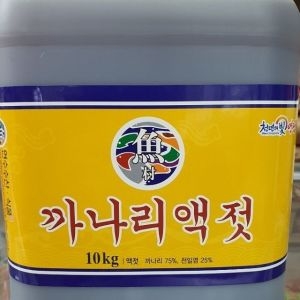 연수식품 깔끔한 백령도자란 까나리액젓10kg (1개)_이미지