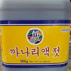 연수식품 깔끔한 백령도자란 까나리액젓 <b>10kg</b>