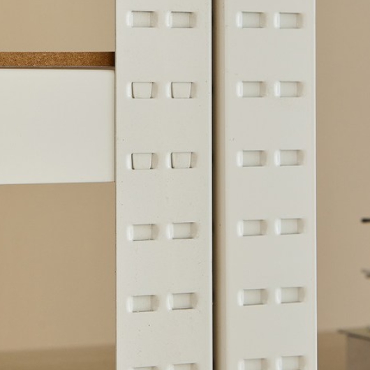 파인콘 트레벨 더블 앵글 조립식 4단 철제선반 800x400 (150cm(높이))_이미지