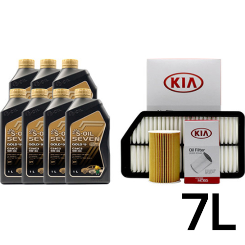 에쓰오일 세븐골드 5W30 + 순정필터 그랜드카니발R 디젤