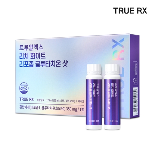 코스맥스엔비티 트루알엑스 리치화이트 리포좀 글루타치온 샷 25ml 7개입 (1개)