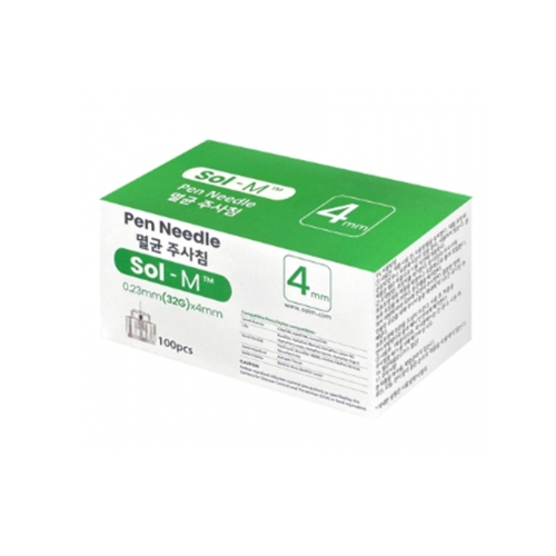 솔엠 솔엠 펜니들 32G 4mm (1000개)_이미지