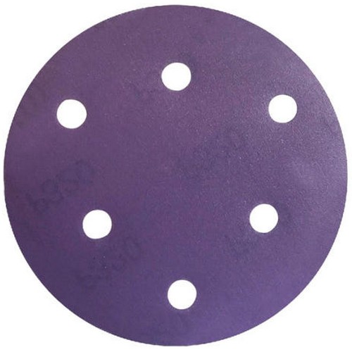 5인치 6홀 원형사포 고급형 100방