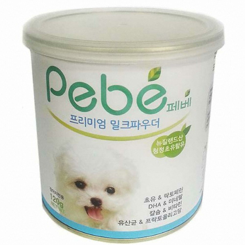 에스틴 Pebe 프리미엄 밀크파우더 강아지용 120g (1개)_이미지