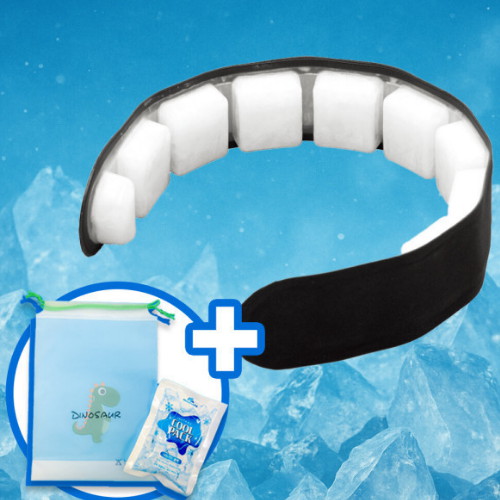 상온자동냉각 넥쿨러 아이스 목 밴드 와이어_이미지