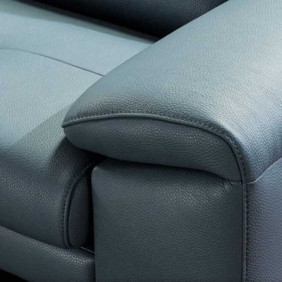 자코모 드로우 슈렁큰 천연가죽 소파 4인용 (스툴포함)_이미지