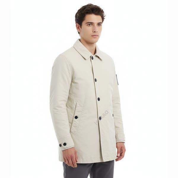  스톤아일랜드 DavidTC Anti Drop Short Trench Coat811542