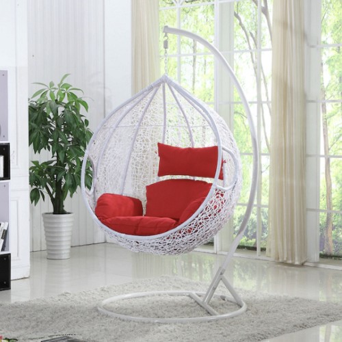 수오 S라운지 그네 라탄의자 1인용_이미지