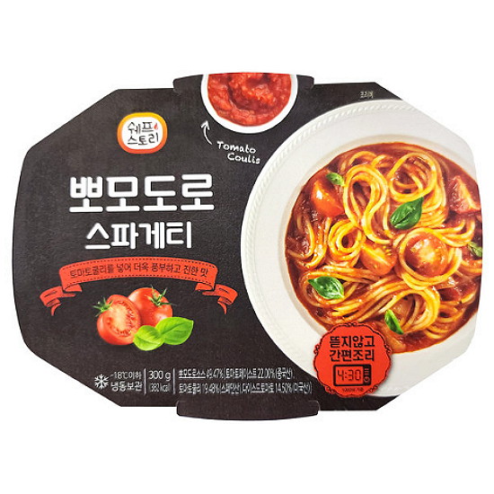 우양 쉐프스토리 뽀모도로 스파게티 300g (1개)