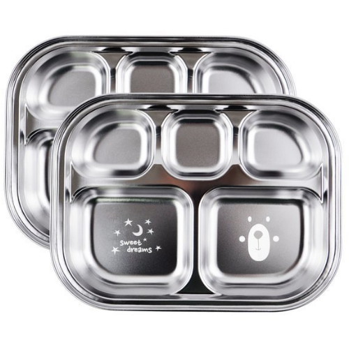 씨에스동양상사 베어 겹쳐지는 스텐 식판 5구이미지입니다. 누르면 해당 게시물로 새창이동합니다.