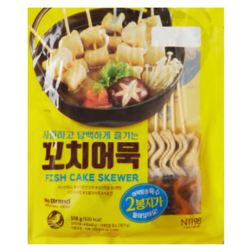 이마트 노브랜드 꼬치어묵 518g (3개)