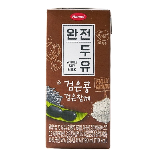 한미헬스케어 완전두유 검은콩 검은참깨 190ml (32개)_이미지