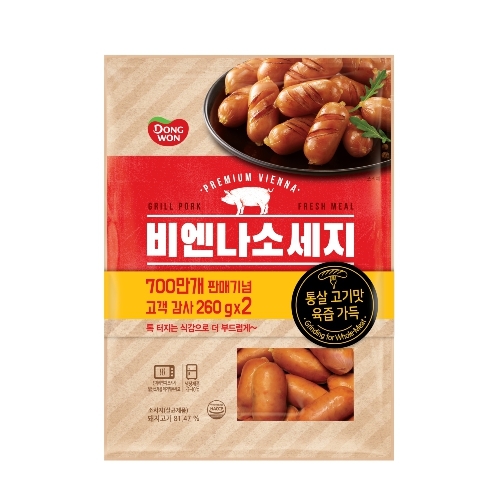 동원F&B 비엔나소세지 260g (2개)_이미지