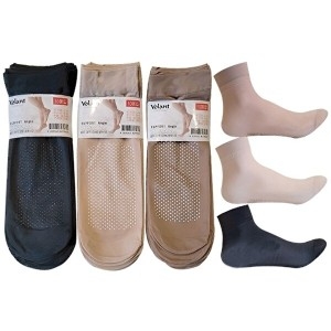 오너클랜 볼란트 30D 미끄럼방지 발목 스타킹 20켤례 WD188CD