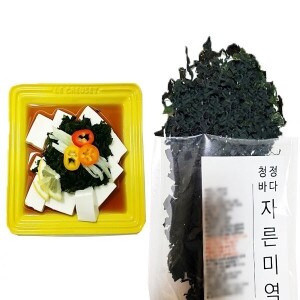 우진수산 자른<b>미역</b> 한정 1kg