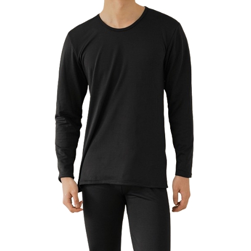 파란 남성 히트데이 초극세사 기모 내의 상하의 세트 (1세트)_이미지