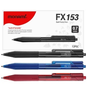 FX 153 0.7mm 볼펜 12자루 OMB