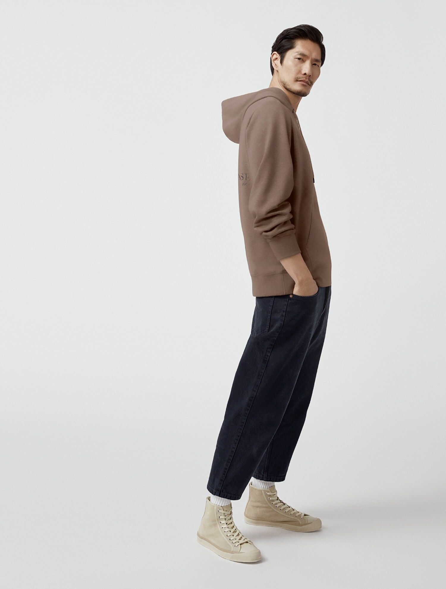 캐나다구스 남성 휴론 후디 Quicksand _Q236AMWN01SNN