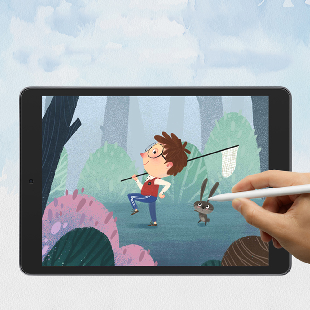 아이노비아 iPad 7/8/9세대 저반사 종이질감 액정보호필름 (액정 1매)_이미지
